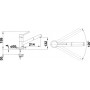 Смеситель для кухни Blanco Kano-S 521503 хром