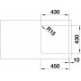 Кухонная мойка Blanco Andano 400 -IF 522957 нержавеющая сталь