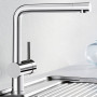 Смеситель для кухни Blanco Linus Dark Steel 527732