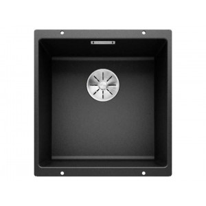 Кухонная мойка BLANCO SUBLINE 400-U черный 525990 Кухонная мойка BLANCO SUBLINE 400-U черный 525990