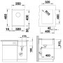 Кухонная мойка Blanco Subline 320-U кофе 523415