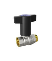 Кран шаровой LD Pride 3/4" 47.20.В-Н.ТР (Red + Blue)