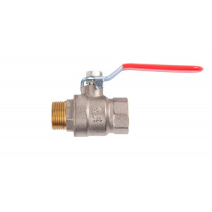 Кран шаровой ARROWHEAD 3/4" ручка рычаг ВН-НР никелированный PN40