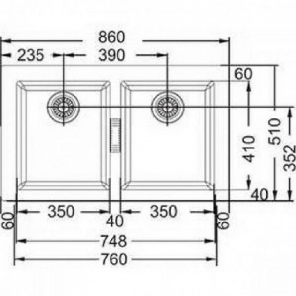 Мойка для кухни Franke Basis BFG 620 белый