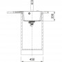 Мойка для кухни Franke CNG 611/211-62 TL Fragranit черный матовый чаша слева