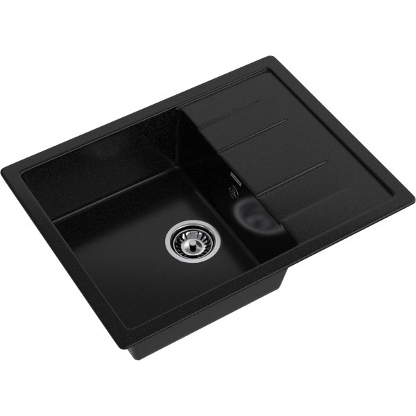 Мойка для кухни Granfest Quadro GF-Q650L черный