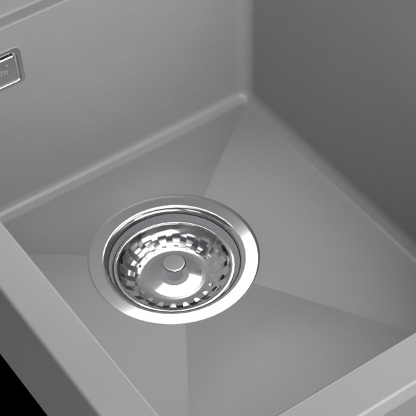 Мойка для кухни Rivelato LINO 354 grigio metallizz