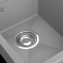 Мойка для кухни Rivelato LINO 354 grigio metallizz