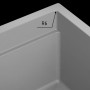 Мойка для кухни Rivelato LINO 354 grigio metallizz