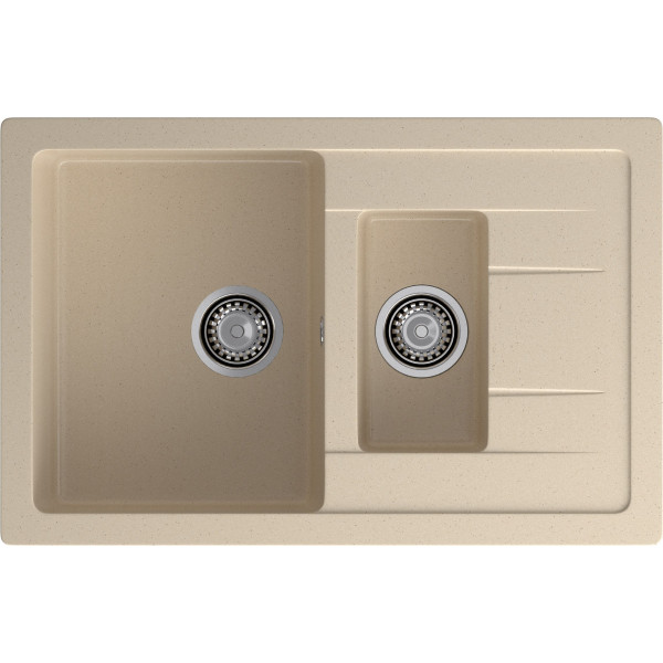 Мойка для кухни GranFest Quadro 775KL кашемир
