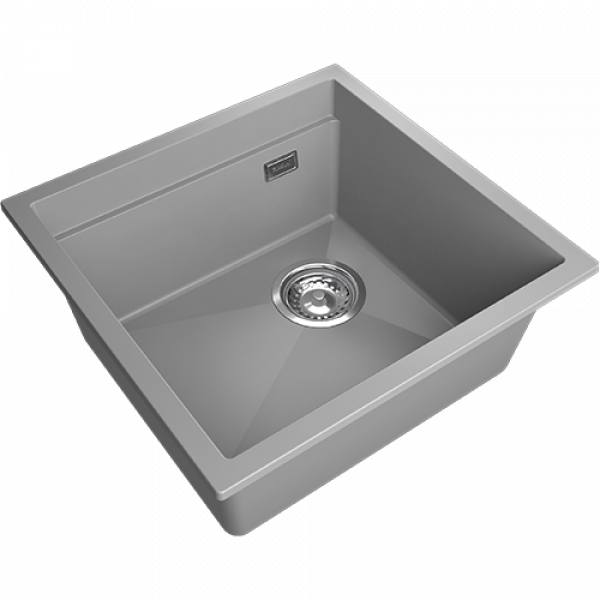 Мойка для кухни Rivelato LINO 454-R grigio metallizz