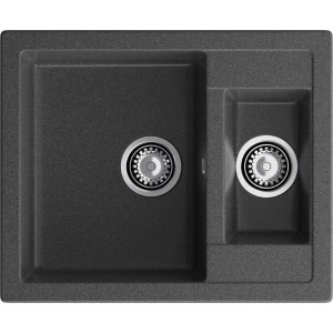 Мойка для кухни GranFest Quadro 610K графит