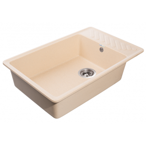 Мойка для кухни GranFest Quarz GF-ZL-51 бежевый Мойка для кухни GranFest Quarz GF-ZL-51 бежевый