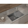Мойка для кухни GranFest GF-URBAN 678L темно-серый