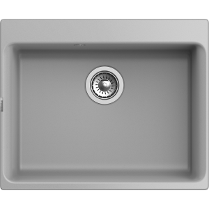 Мойка для кухни Rivelato Axel 60 grigio metallizzato серый