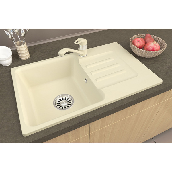Мойка для кухни GranFest Smart GF-SM680L белый