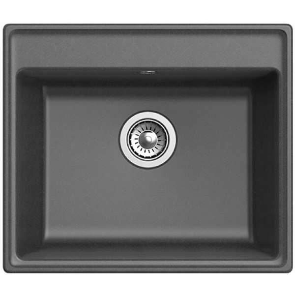 Мойка для кухни GranFest Мрамор Vertex GF-V-580 графит
