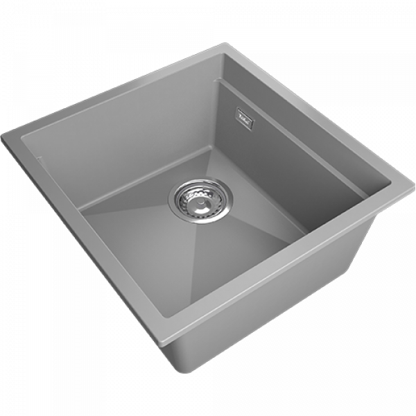 Мойка для кухни Rivelato LINO 454-L grigio metallizz