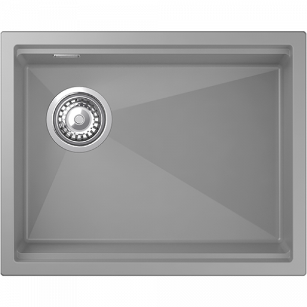 Мойка для кухни Rivelato LINO 554-L grigio metallizz
