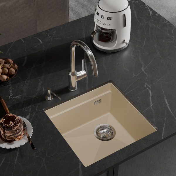 Мойка для кухни Rivelato LINO 454-R beige scuro