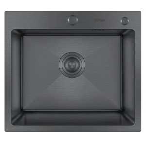 Мойка для кухни Hoffger 5045 Black (Чёрная)