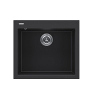 Кухонная мойка KUCHENSTERN OBEN 60 черный 204BL20