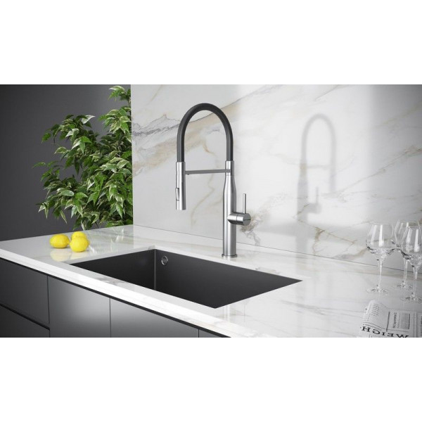 Кухонный смеситель KUCHENSTERN KERN-E золото 406GL40