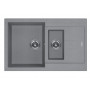 Кухонная мойка KUCHENSTERN PLAT 60-2 титан 207TN20