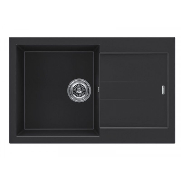 Кухонная мойка KUCHENSTERN PLAT 50 черный 206BL20