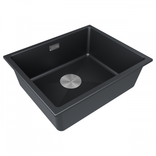 Мойка LUMI 55UNI, IT-GRANIT, LU55-AN, антрацит, 555х460, Paulmark