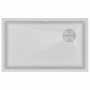 Мойка LUMI 74UNI-SKEW, IT-GRANIT, LU74SK-WH, белый, 740х440, Paulmark