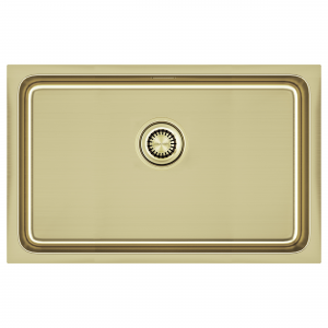Мойка нерж. сталь VISTA 74, PM307444-LG, светлое золото, 740х440мм, Paulmark
