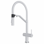 Смеситель для кухни ZENDER, белый матовый, Ze213155-WH, Paulmark