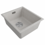 Мойка LUMI 41UNI, IT-GRANIT, LU41-BE, бежевый, 410х460, Paulmark