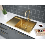 Кухонная мойка Paulmark Atlan 78 R PM217851-BGR Брашированное золото