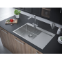 Кухонная мойка Paulmark Atlan 78 L PM217851-BSL Брашированная сталь