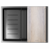 Мойка нерж. сталь NEXT-MULTI SINK 58 UNI, PM785845-GM, вороненая сталь,580х450мм, Paulmark