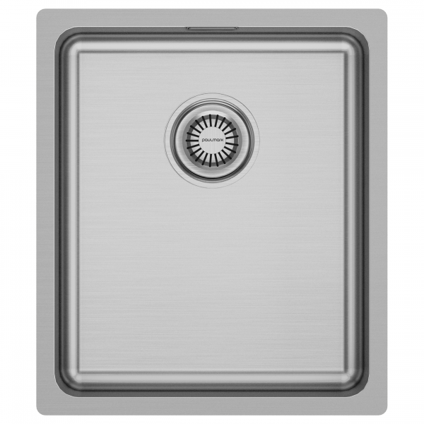 Кухонная мойка Paulmark Vista 44 PM904438-BS Брашированная сталь