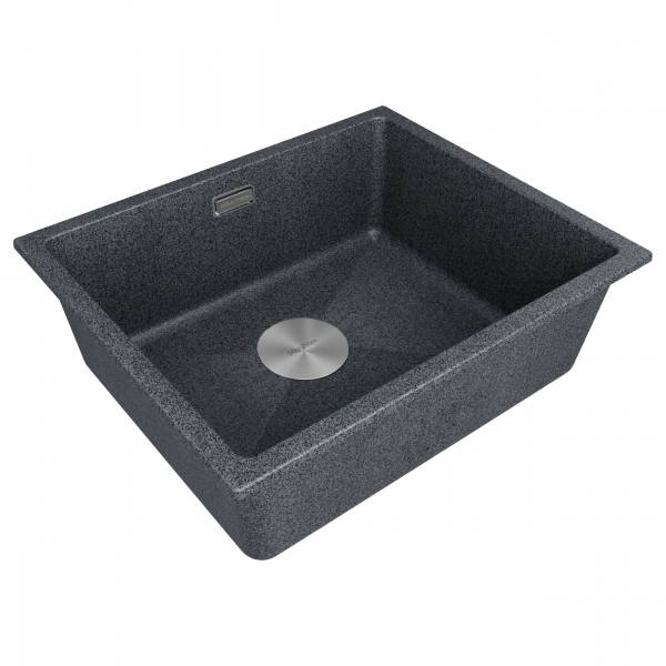 Мойка LUMI 55UNI, IT-GRANIT, LU55-DG, графит, 555х460, Paulmark