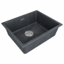 Мойка LUMI 55UNI, IT-GRANIT, LU55-DG, графит, 555х460, Paulmark