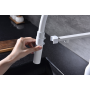 Смеситель для кухни MAGNETO ONE, белый матовый, Ma213188-WH, Paulmark
