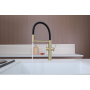 Смеситель для кухни NEXUS DIAMOND, светлое золото, Nd613999-LG, Paulmark-Starke