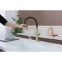 Смеситель для кухни NEXUS DIAMOND, светлое золото, Nd613999-LG, Paulmark-Starke
