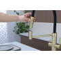 Смеситель для кухни NEXUS DIAMOND, светлое золото, Nd613999-LG, Paulmark-Starke