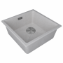 Мойка LUMI 45UNI-SKEW, IT-GRANIT, LU45SK-BE, бежевый, 455х440, Paulmark