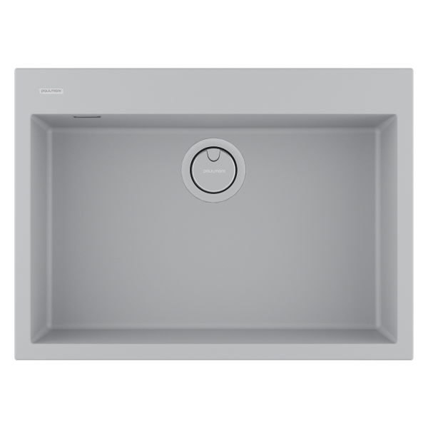 Мойка DECORATION 69, ACRYSTONE, PM936950-UGR, URBAN GREY, 690х500 мм, Paulmark