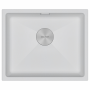 Мойка LUMI 55UNI, IT-GRANIT, LU55-WH, белый, 555х460, Paulmark