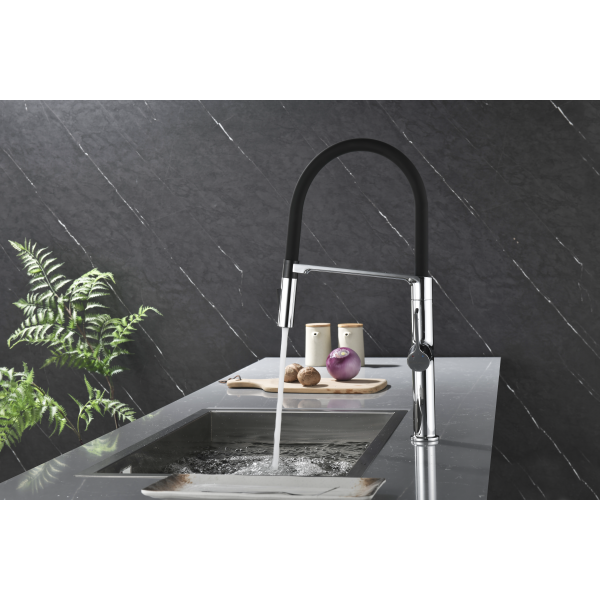 Смеситель для кухни BARREL, хром, Ba214029-CR, Paulmark