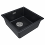 Мойка LUMI 45UNI, IT-GRANIT, LU45-AN, антрацит, 455х460, Paulmark