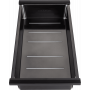 Мойка нерж. сталь NEXT-MULTI SINK 74 UNI, PM787445-GM, вороненая сталь,740х450мм, Paulmark